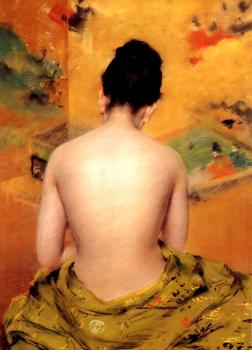 William Merritt Chase : Back Of A Nude